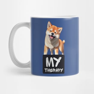 Just My Emotional Support Shiba Inu Mug